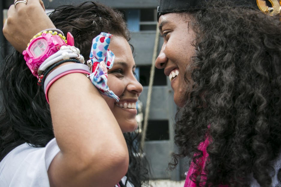Comunidad LGBT marchó para pedir matrimonio igualitario en Caracas el 12 de julio de 2015. Fabiola Ferrero | Ee