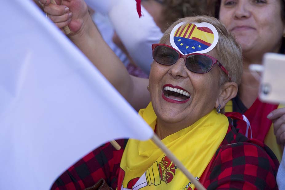 MANIFESTACIÓN BAJO EL LEMA "TODOS SOMOS CATALUÑA"