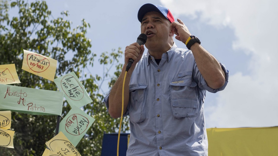 Torrealba le pidió a los manifestantes calle, calle y más calle