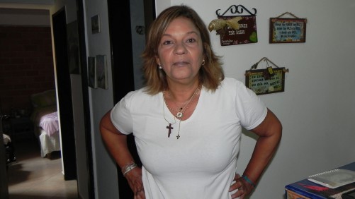 Madre de Geraldine Moreno