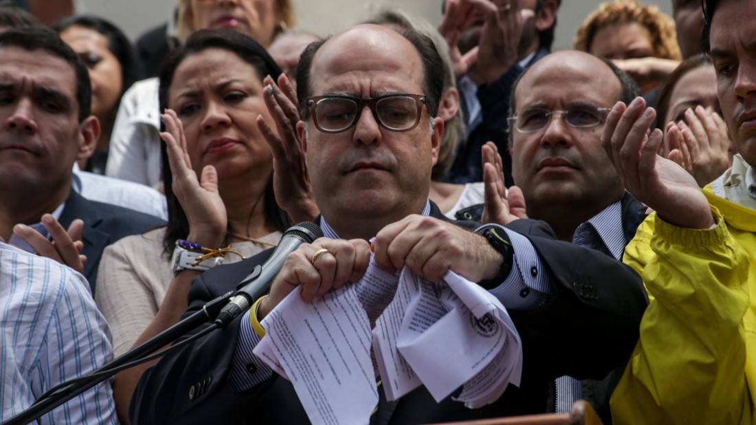 20170329 Julio Borges, presidente de la Asamblea Nacional