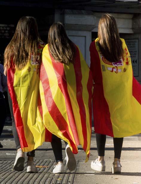 MANIFESTACIÓN BAJO EL LEMA "TODOS SOMOS CATALUÑA"
