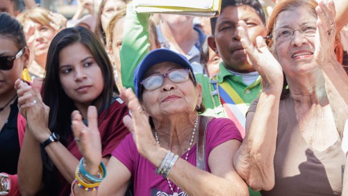 Concentración en Chacaíto