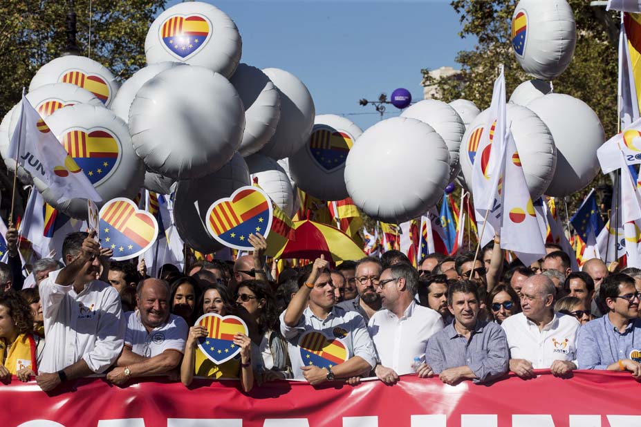 MANIFESTACIÓN BAJO EL LEMA "TODOS SOMOS CATALUÑA"