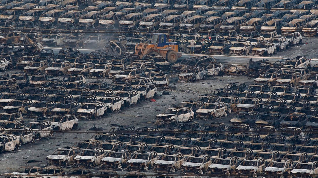 Explosiones en China