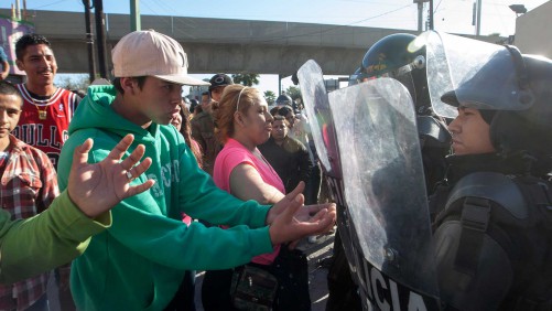 Motín en penal de México