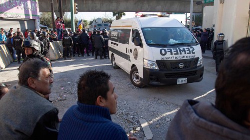 Motín en penal de México