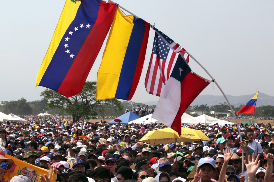 Concierto 'Venezuela Aid Live' en la frontera colombo-venezolana