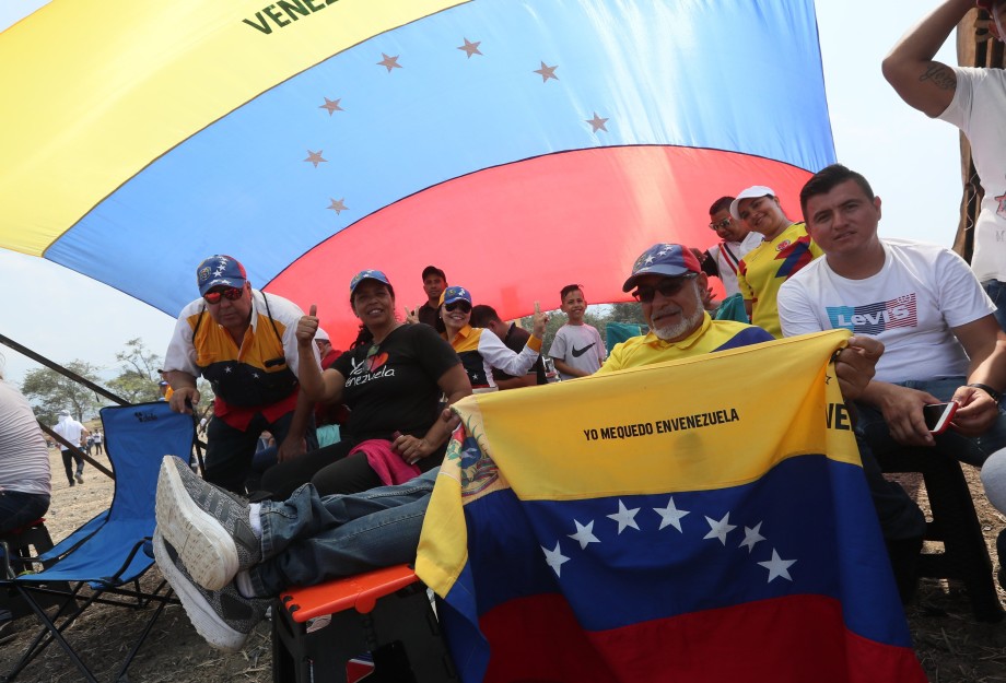 Concierto 'Venezuela Aid Live' en la frontera colombo-venezolana