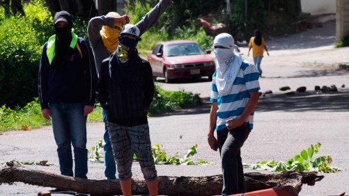 Protestas en la ULA
