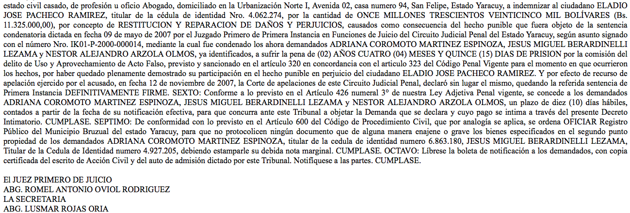 Berardinelli 1