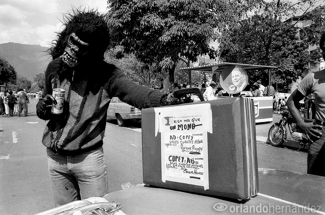 Campaña JVR. Los Ilustres 1983. Foto OrlandoHernández