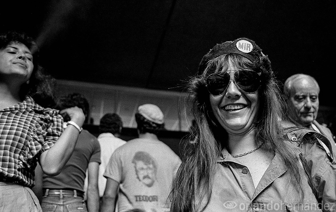 Campaña Teodoro 1983 Foto Orlando Hernandez