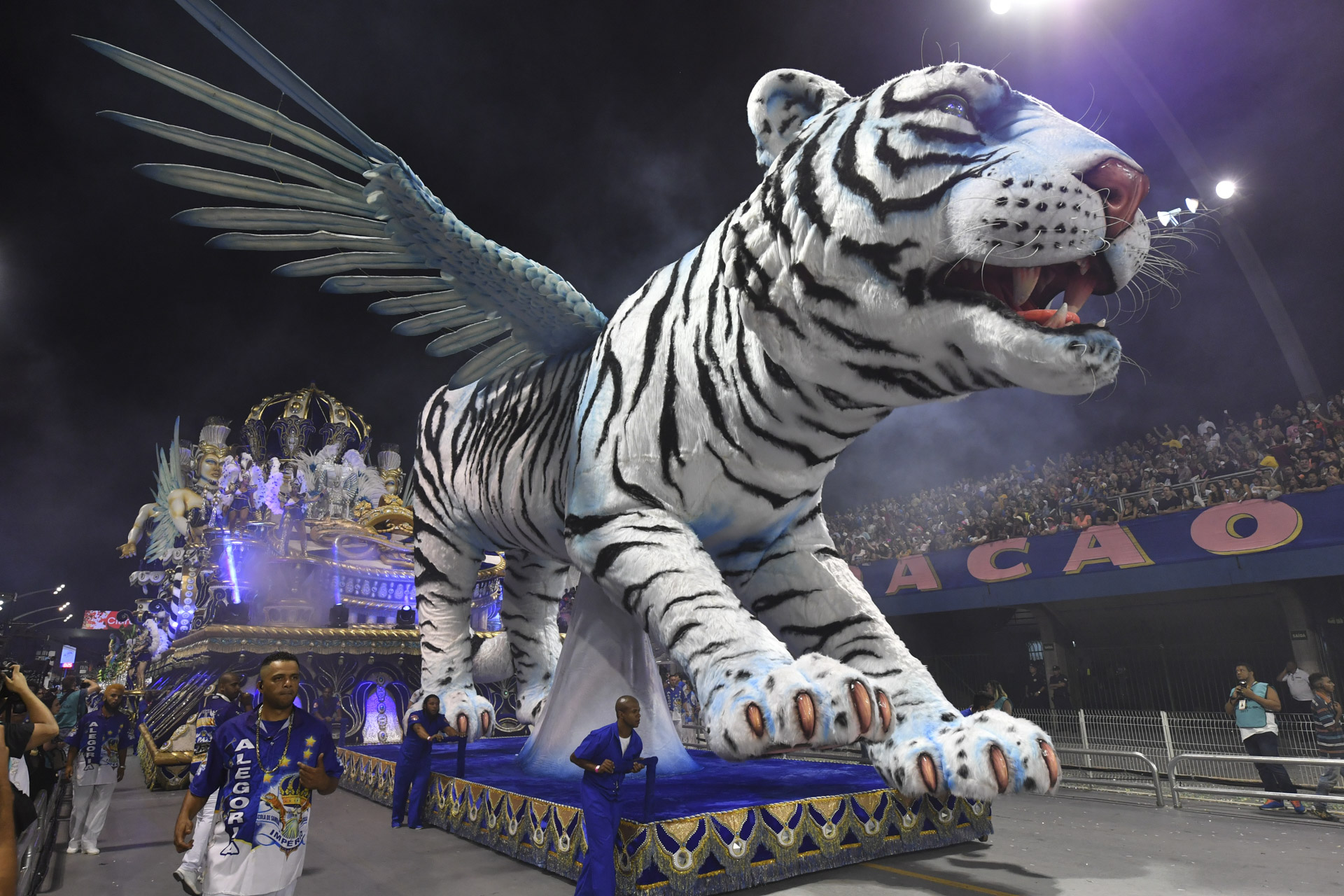 BRAZIL-CARNIVAL-SAO PAULO-IMPERIO DE CASA VERDE
