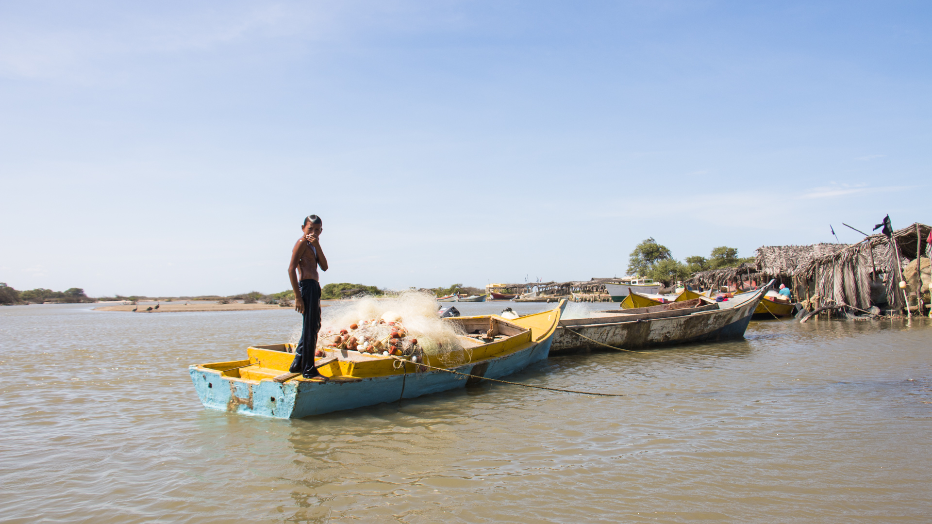 Caño Sagua en el Caribe guajiro. 02.08.2016 Fotografía: Dagne Cobo Buschbeck.