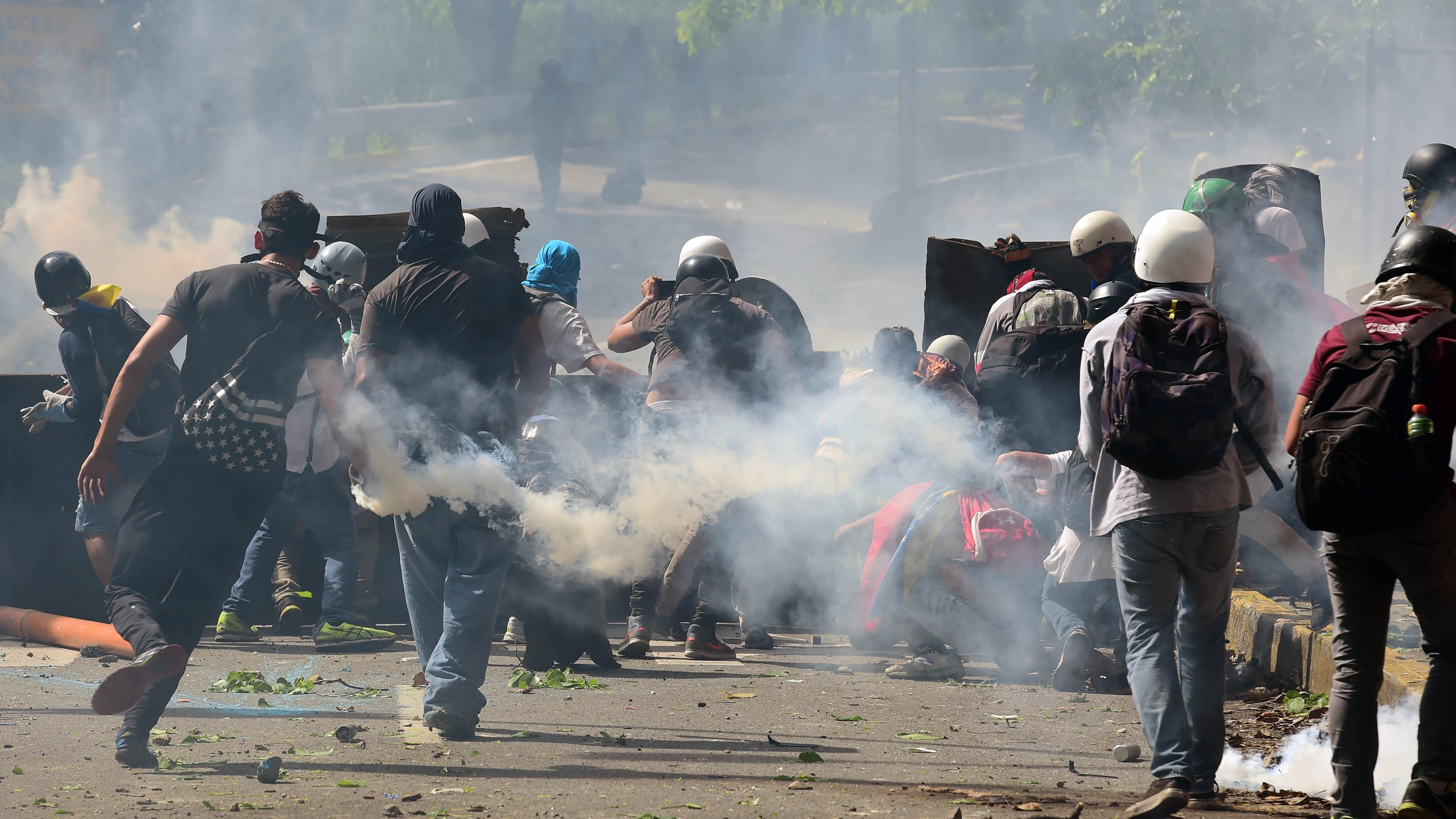 VENEZUELA-CRISIS-MAY DAY-OPPOSITION-PROTEST