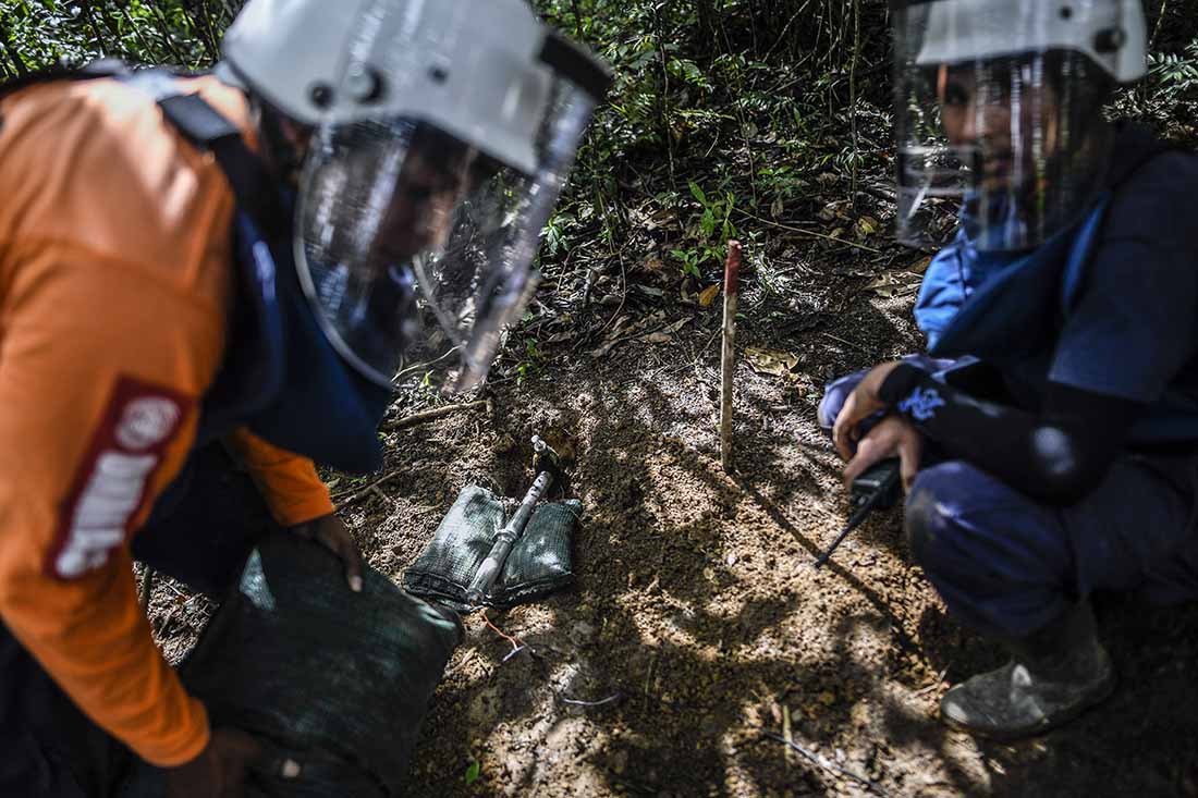 COLOMBIA-FARC-DEMINING