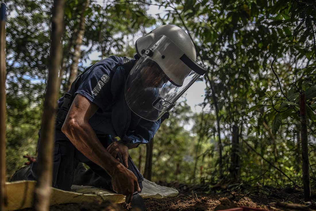 COLOMBIA-FARC-DEMINING