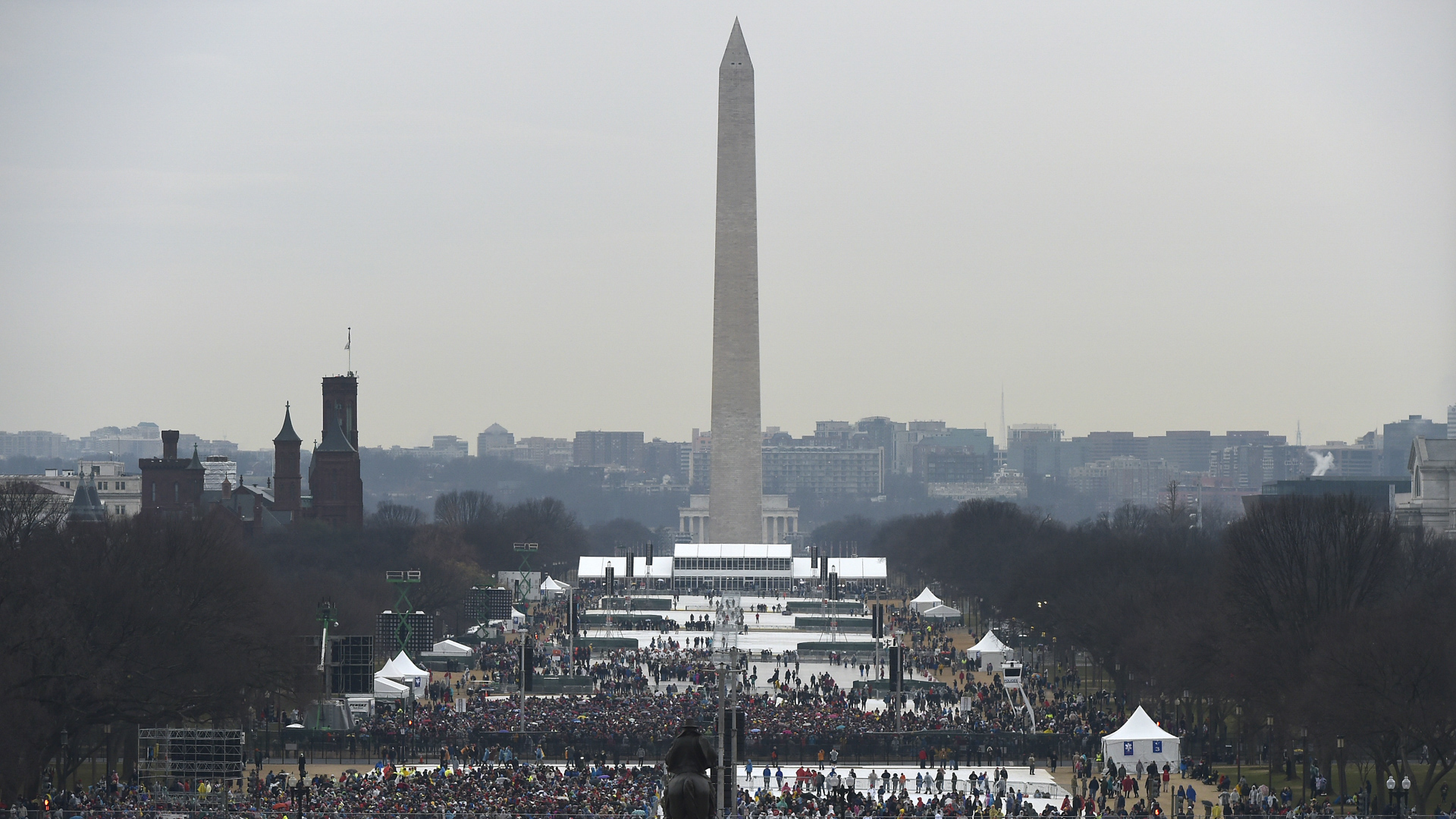 Washington DC Prepares For Presidential Inauguration