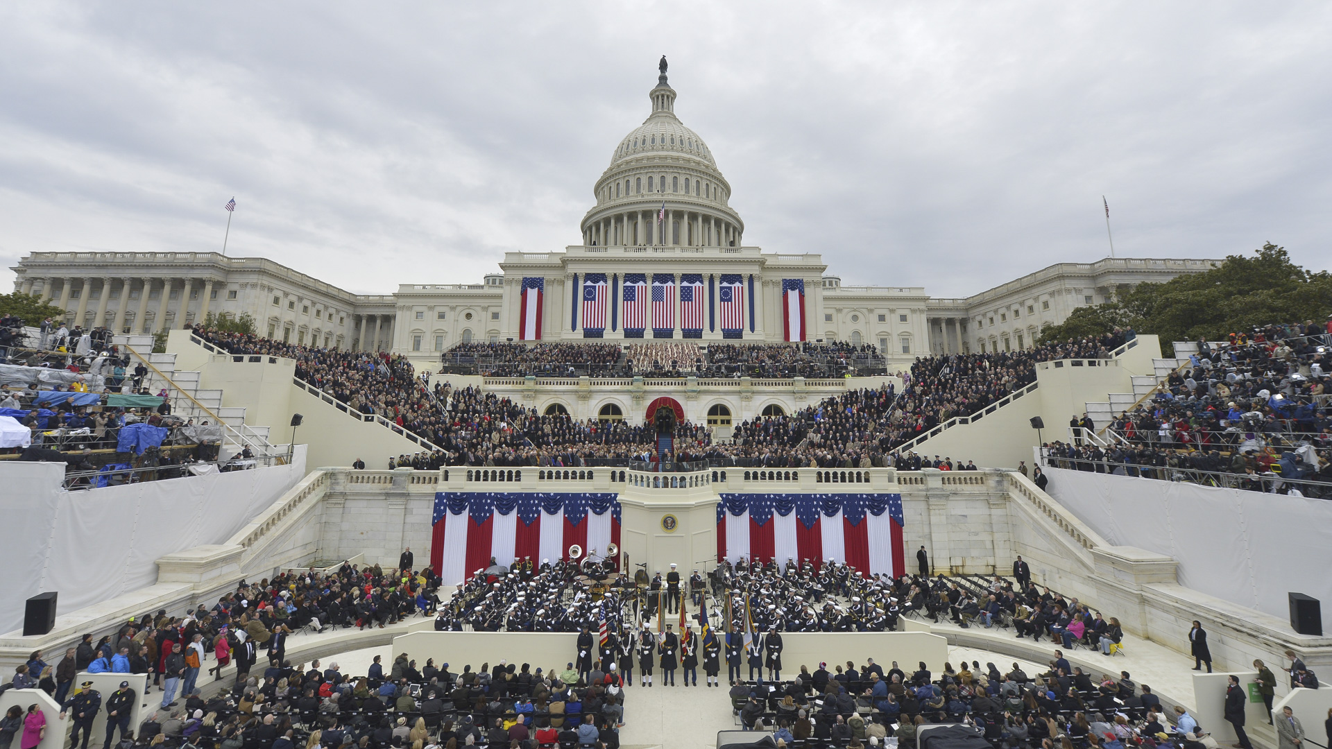Washington DC Prepares For Presidential Inauguration