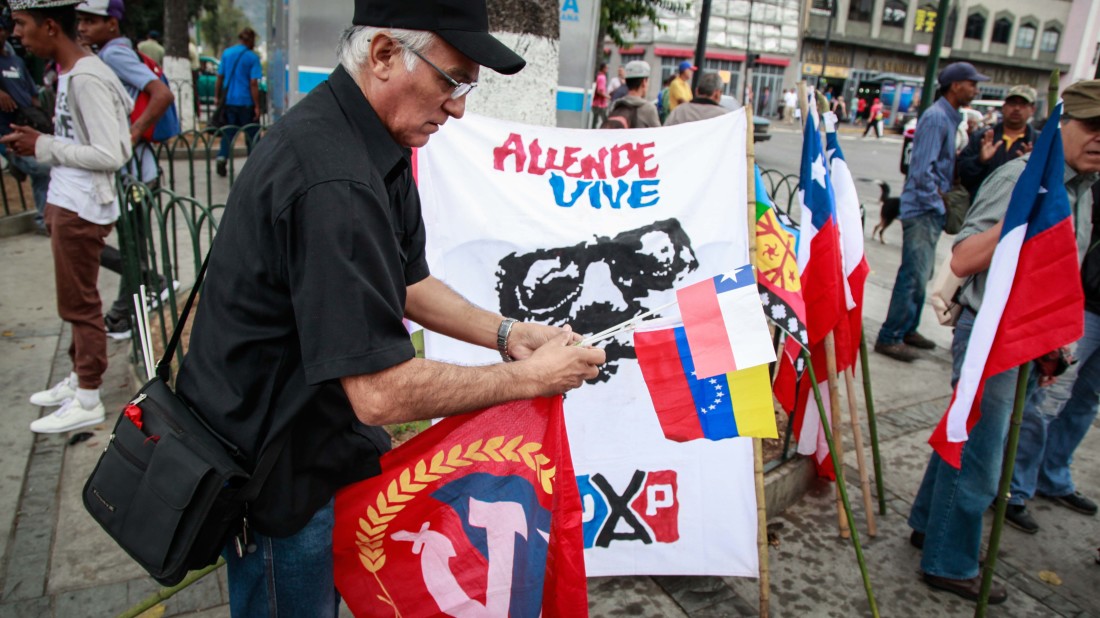 Concentración chavista en Catia