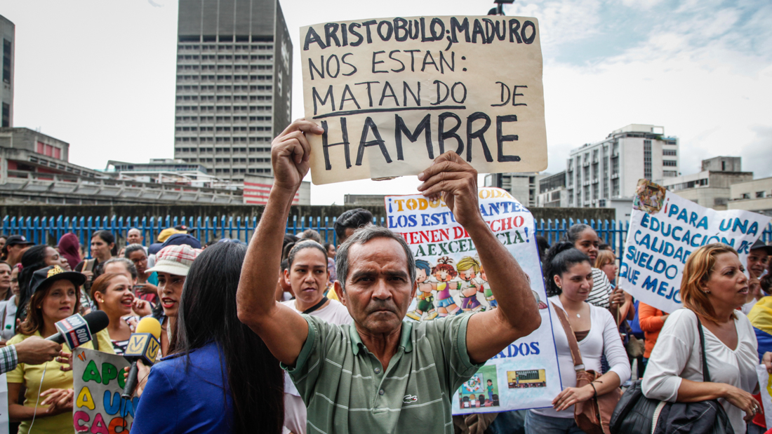Docentes acatan paro nacional de 24 horas por reivindicaciones ...