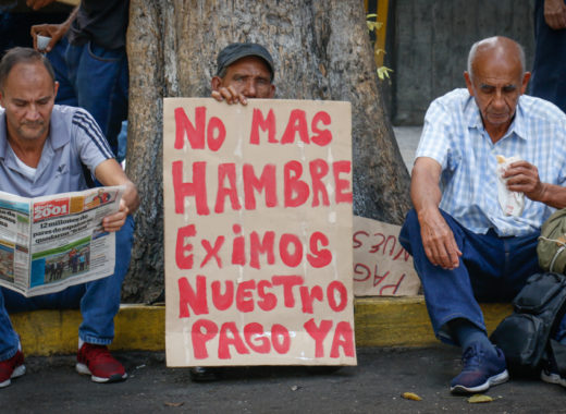 Jubilados. Foto Daniel Hernández El Estímulo