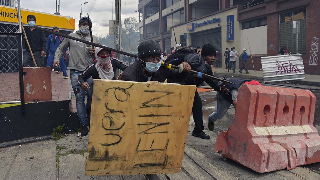 ECUADOR-ECONOMY-IMF-OIL-PROTEST