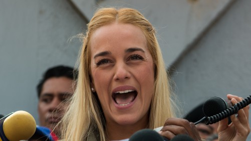 Plaza José Martí - Leopoldo López - Lilian Tintori | Fabiola Ferrero