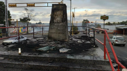 Estatua de Chávez 