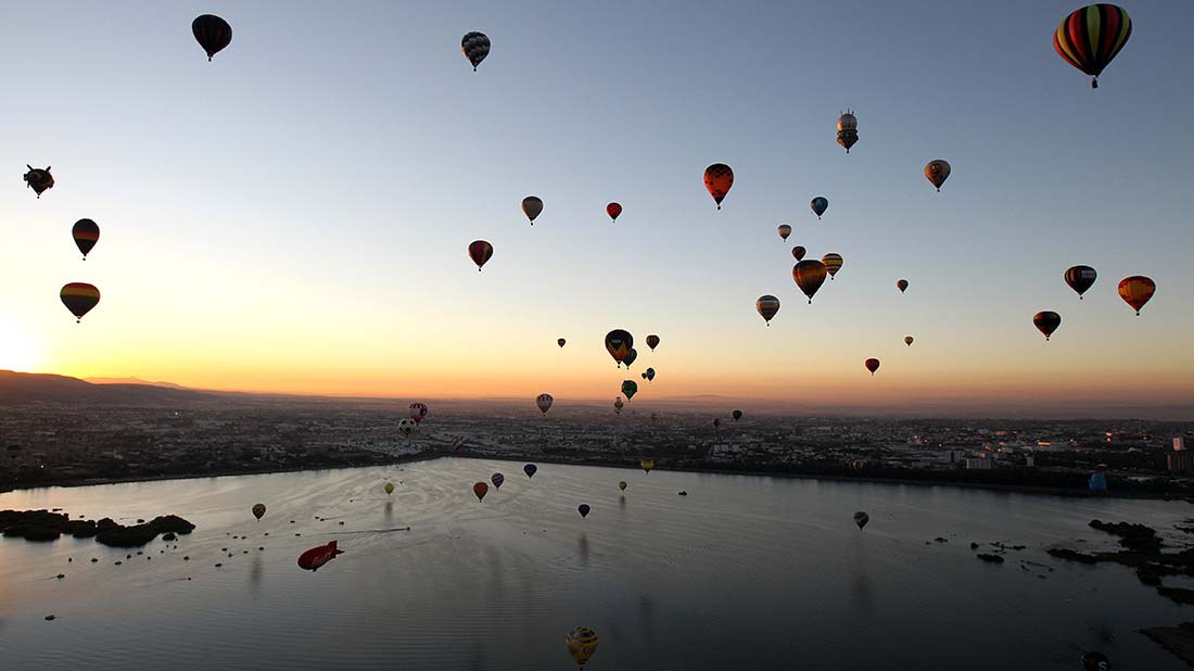 Festival Internacional del Globo 2017 en León, México