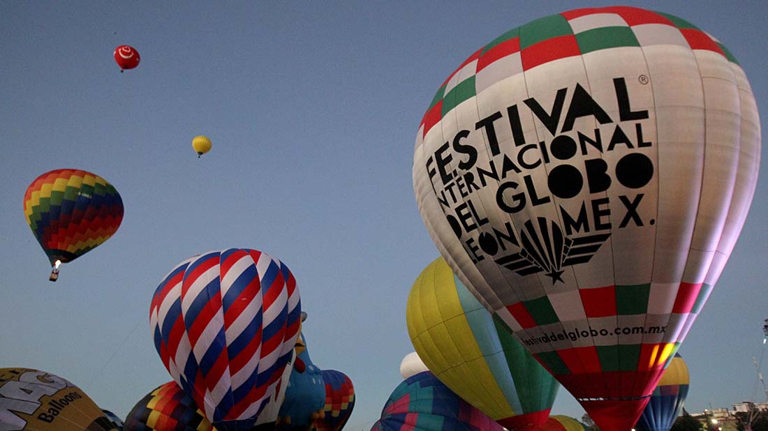 Festival Internacional del Globo 2017 en León, México