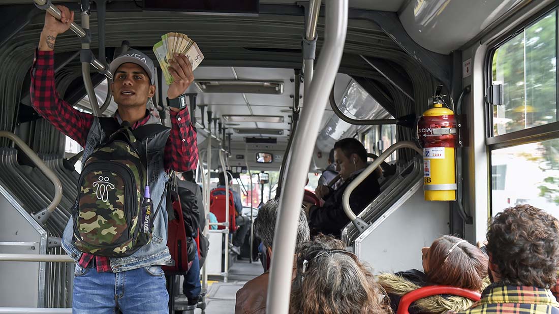 COLOMBIA-VENEZUELA-CRISIS-EXILE-WORK