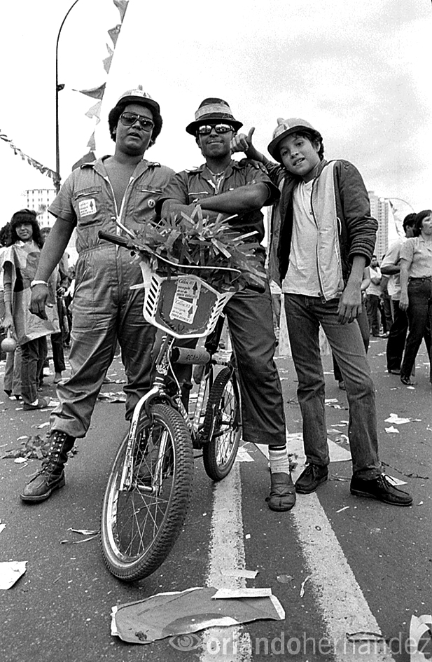 Juventud con Caldera 1983 Foto OrlandoHernandez