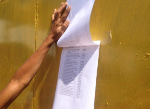 Presos en colegio de Caracas