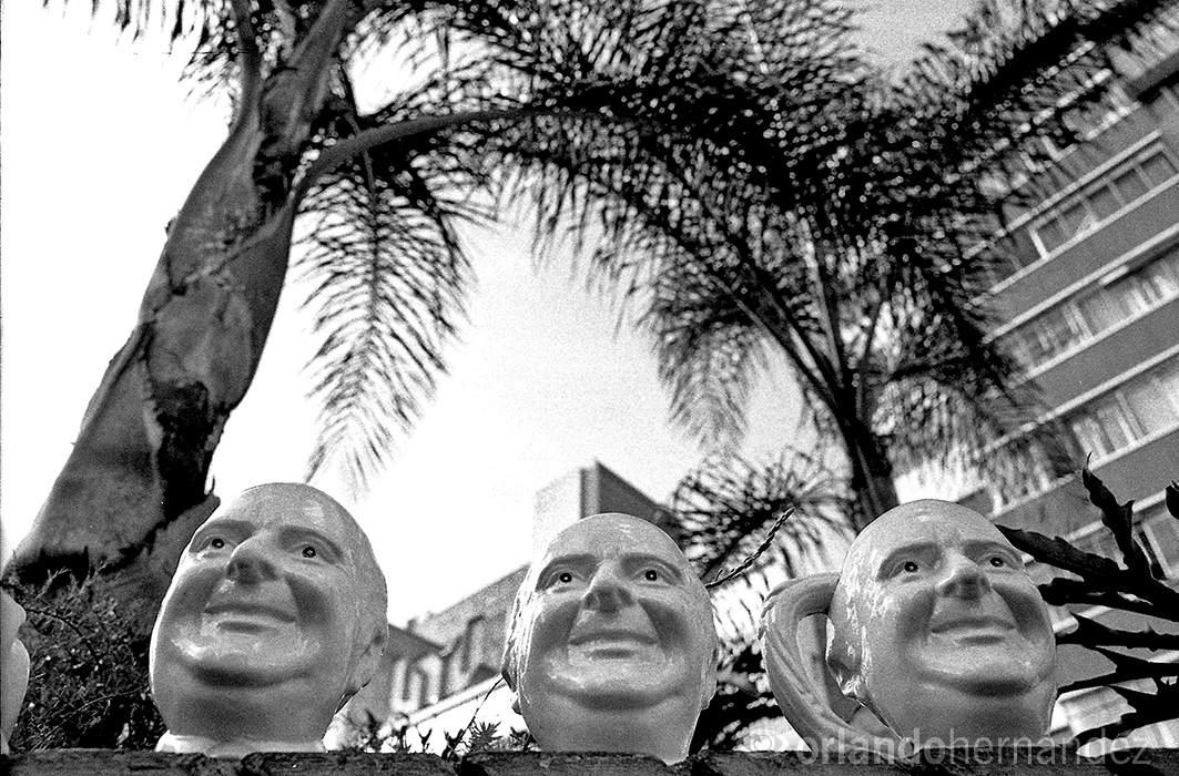 Lusinchi Campaña 1983 Foto Orlando Hernandez