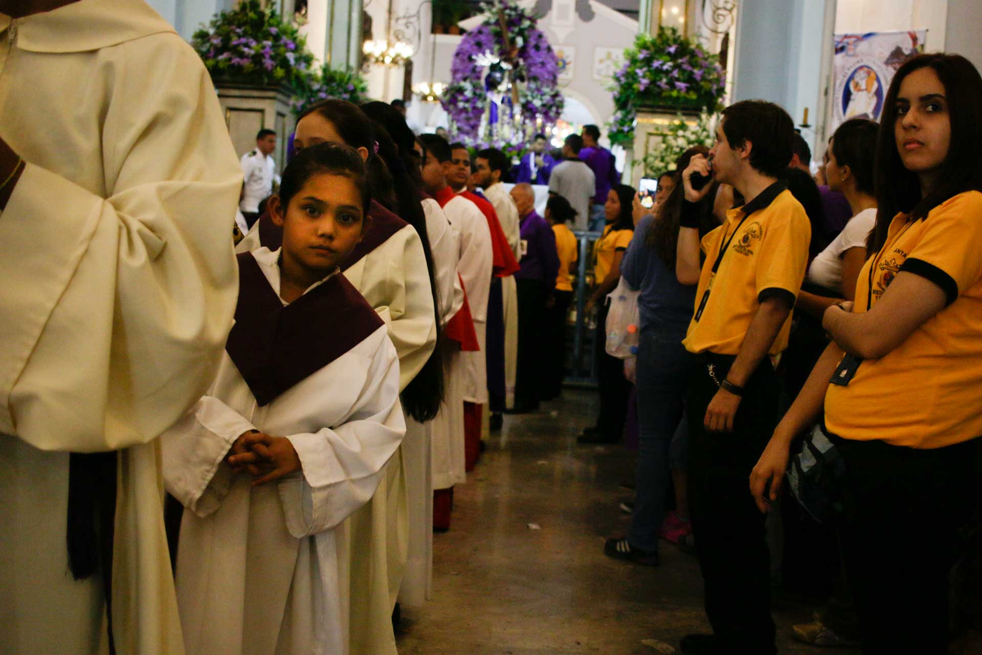 Nazareno Religión Católica monaguillos