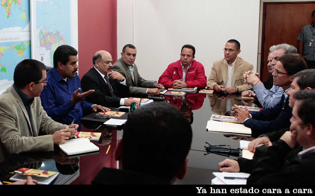 Maduro con Lorenzo Mendoza