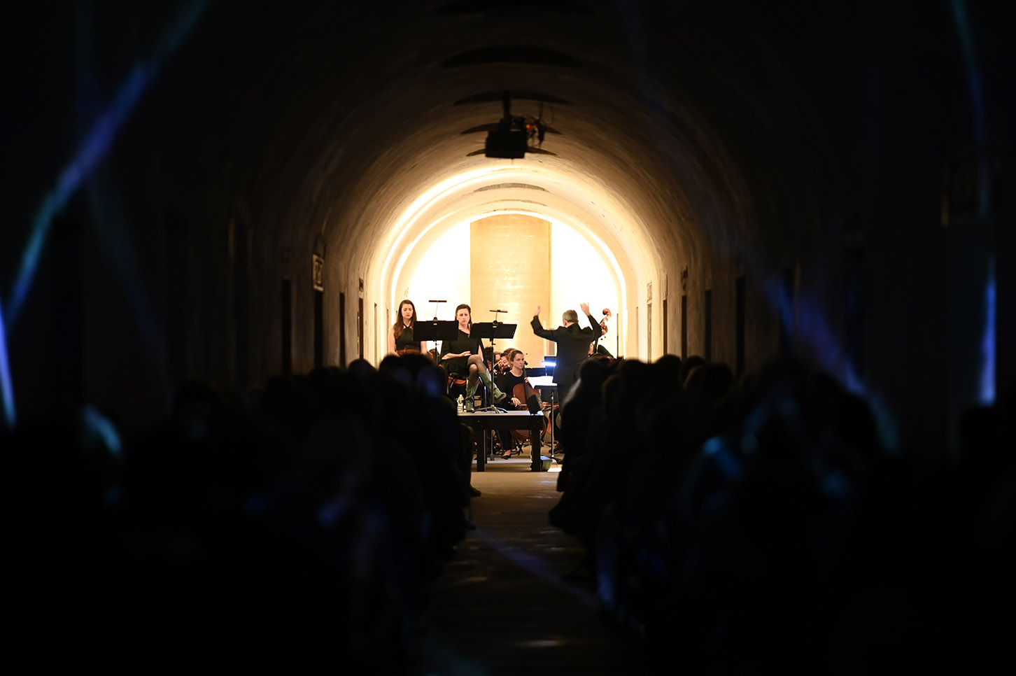 In Brooklyn catacombs, classical music rises among the dead