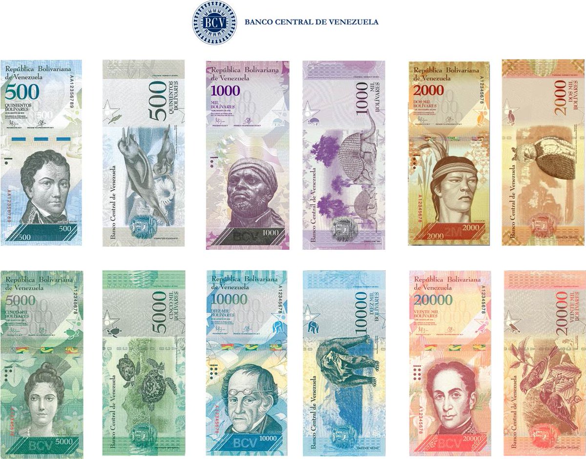 Nuevos billetes