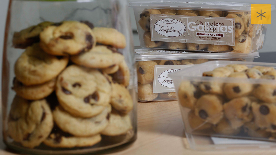 Postres French foto hector trejo, galletas chocolate chip