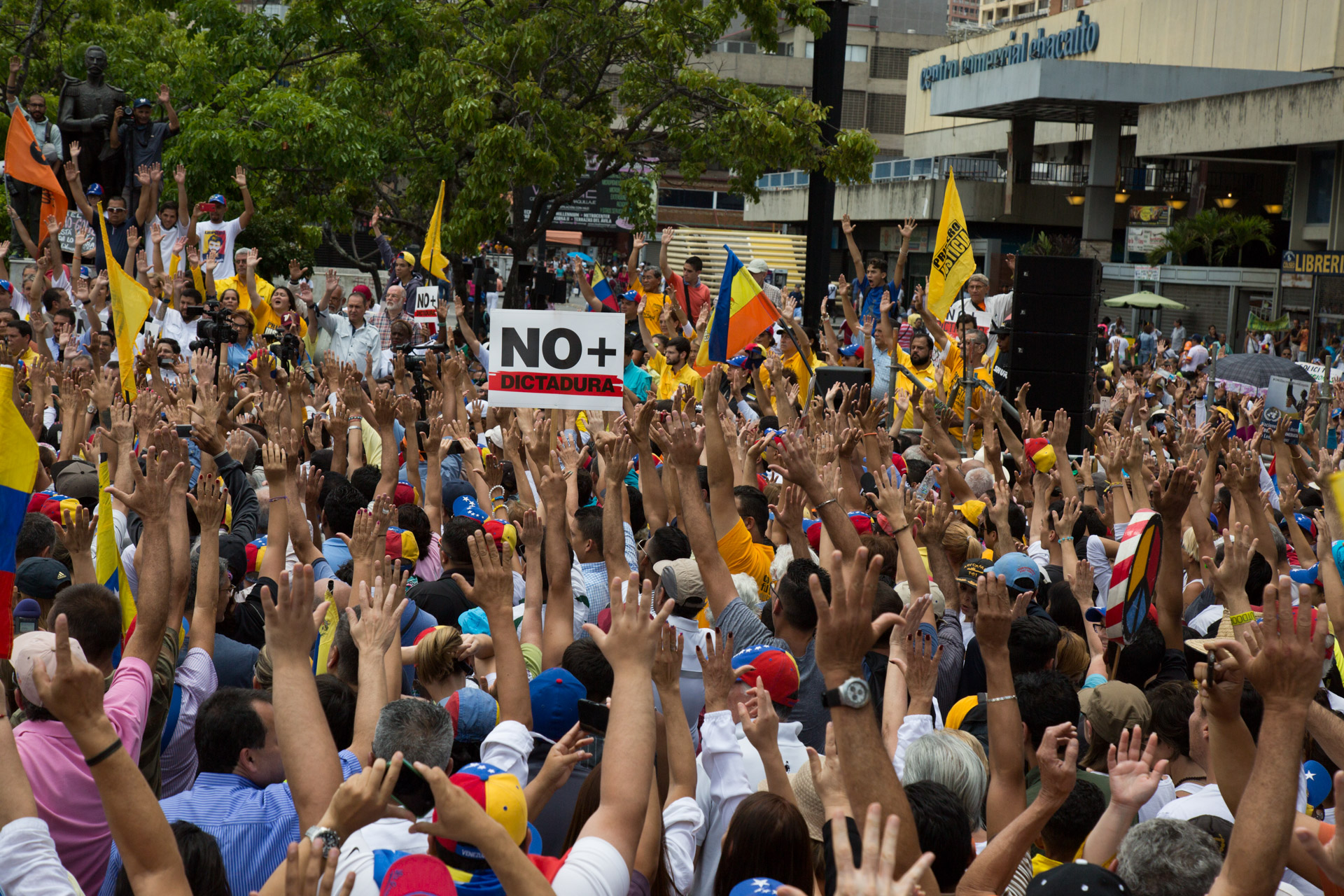 Foto: Andrea Hernandez / Protestas en Caracas 1 abril de 2017