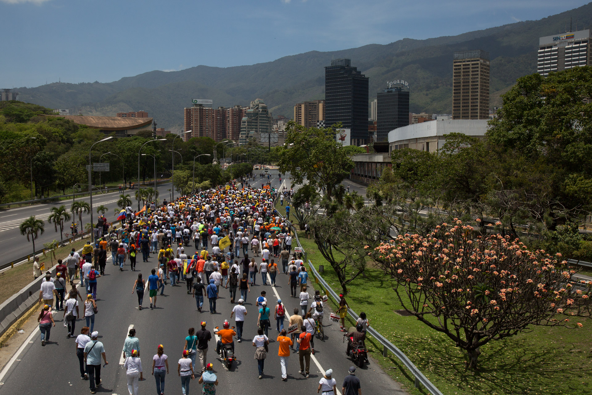 Foto: Andrea Hernandez / Protestas en Caracas 1 abril de 2017