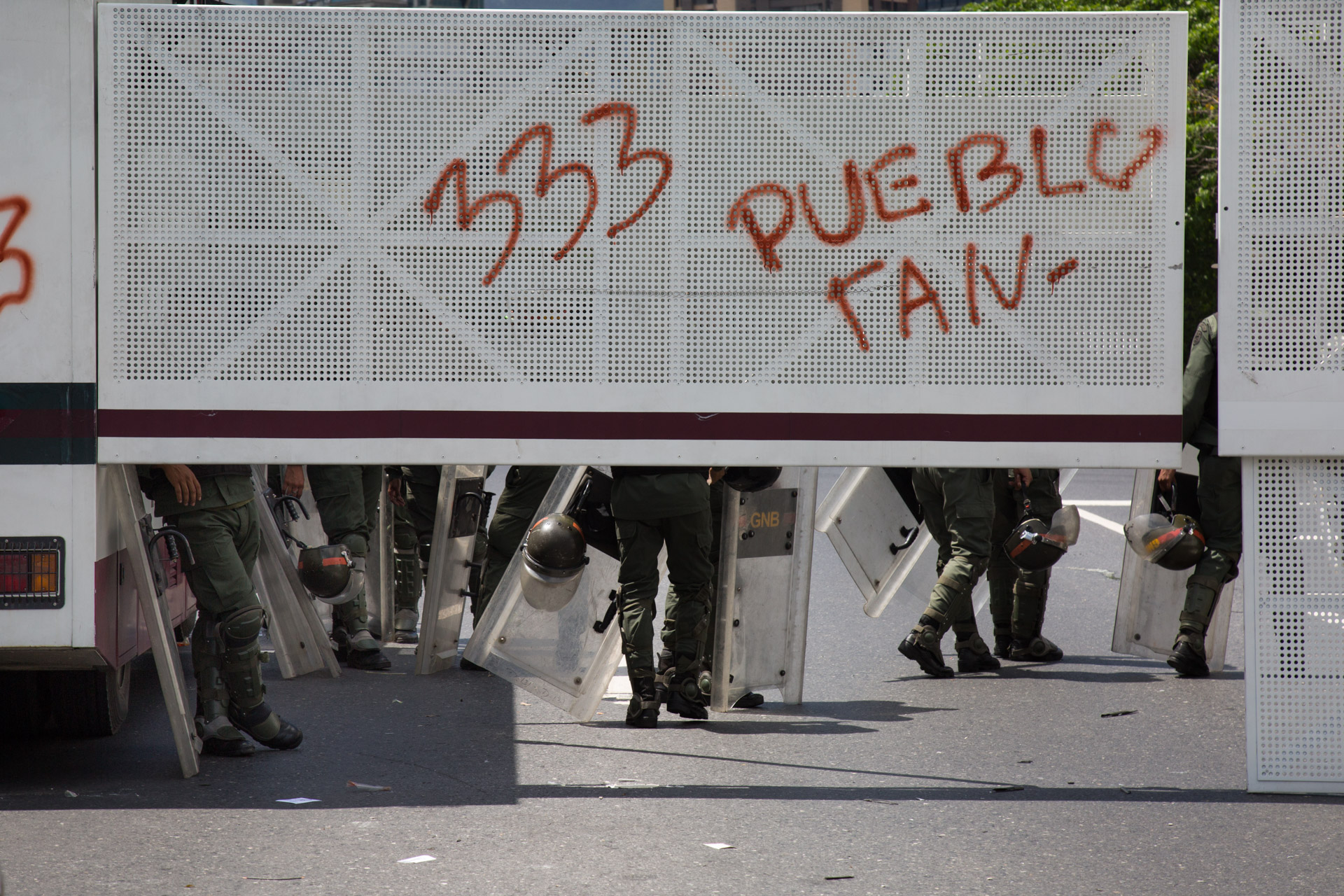 Foto: Andrea Hernandez / Protestas en Caracas 1 abril de 2017