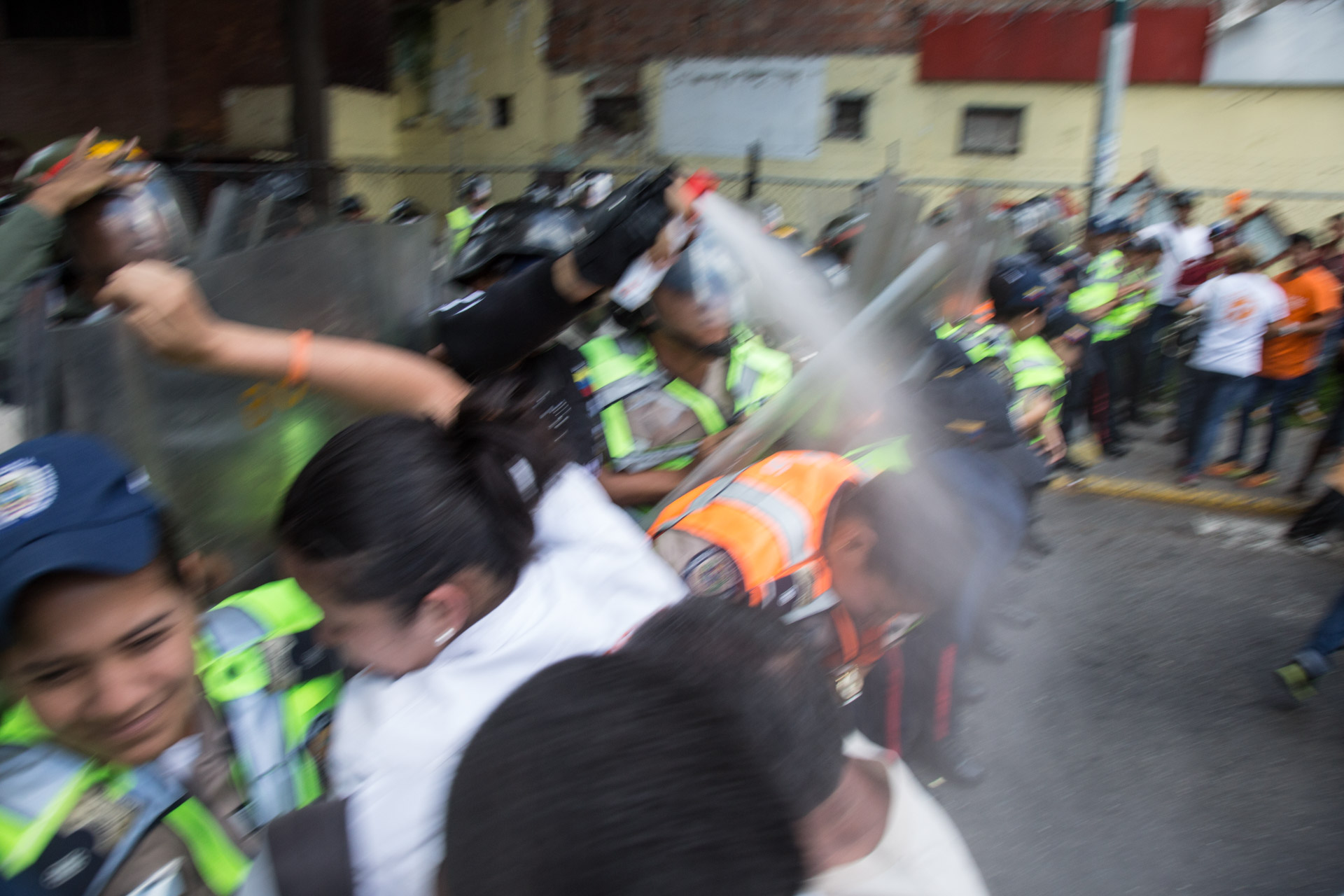 Foto: Andrea Hernandez / Protestas en Caracas 1 abril de 2017