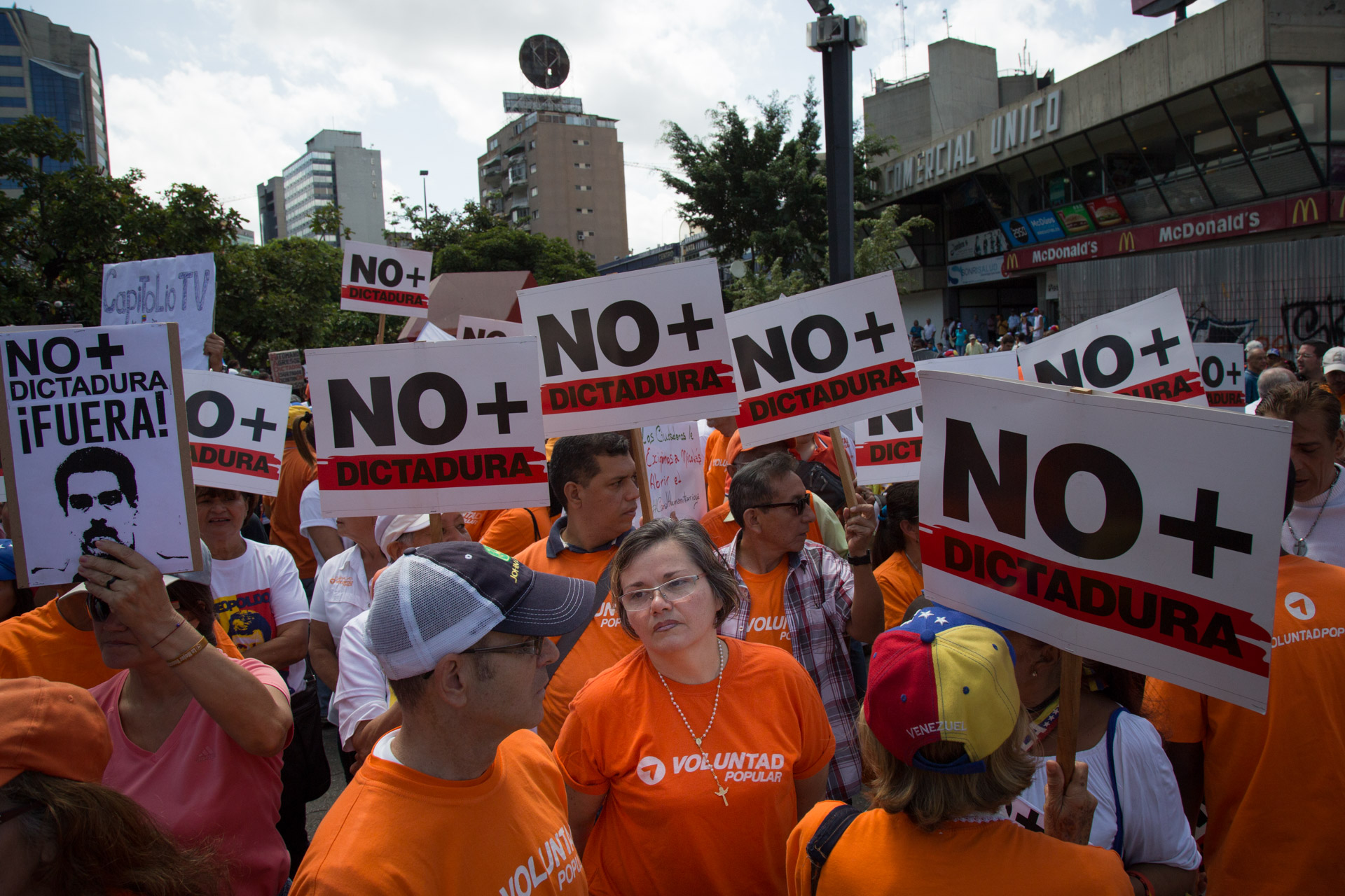Foto: Andrea Hernandez / Protestas en Caracas 1 abril de 2017