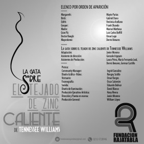 REVERSO FLYER La gata bajo el tejado de zinc caliente