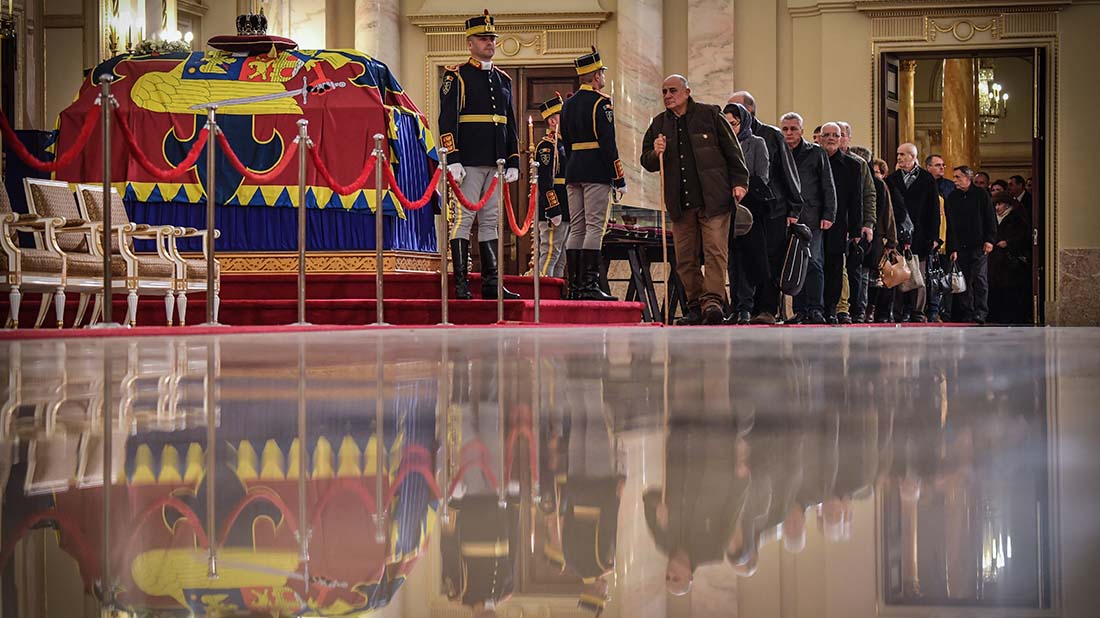ROMANIA-KING MICHAEL-FUNERAL