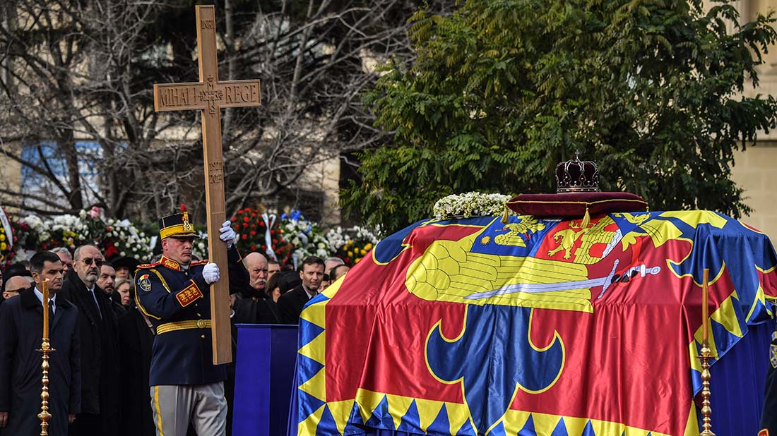 ROMANIA-KING MICHAEL-FUNERAL
