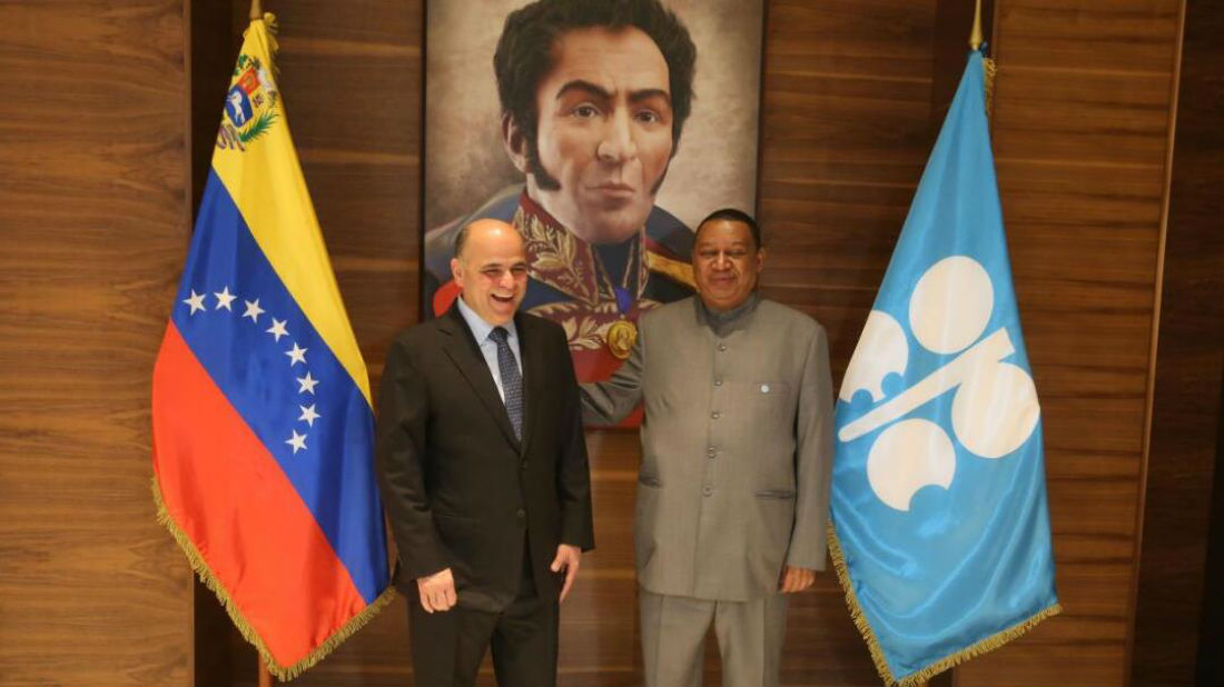 Secretario general de la OPEP juramentación de Maduro